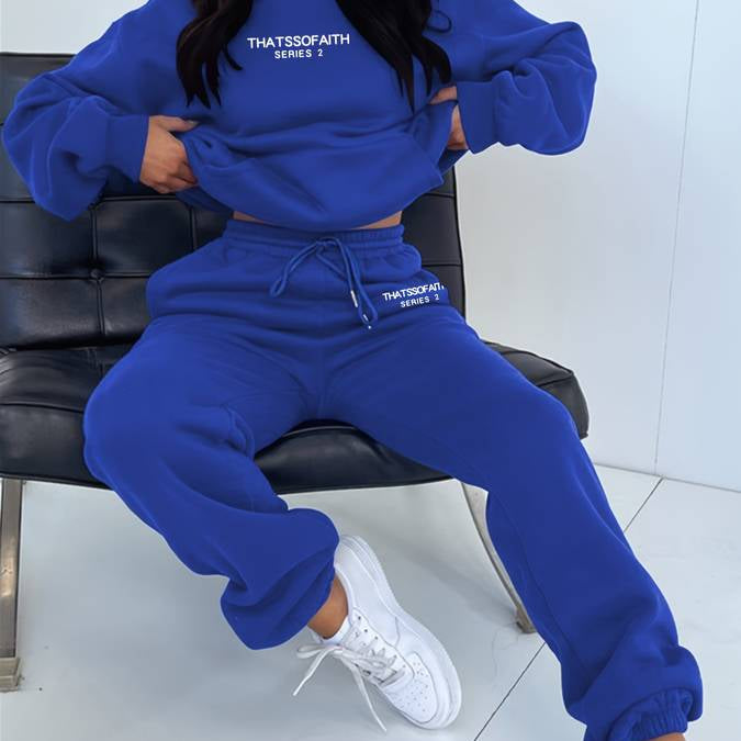 Dames Jogging Set - Tweedelig met Hoodie en Joggingbroek