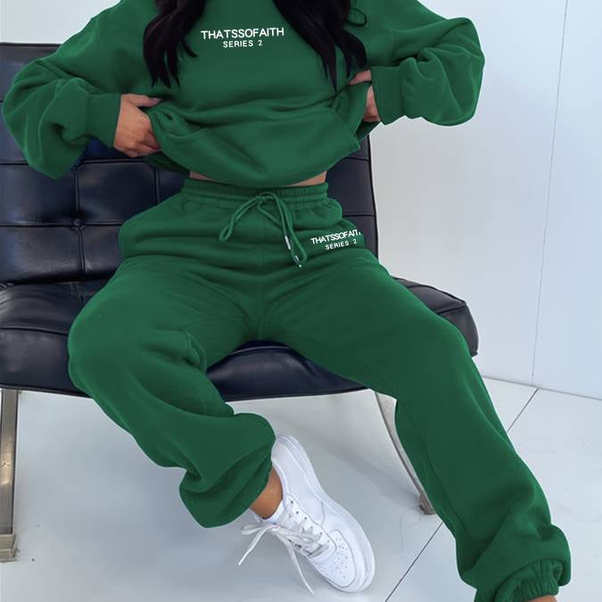 Dames Jogging Set - Tweedelig met Hoodie en Joggingbroek