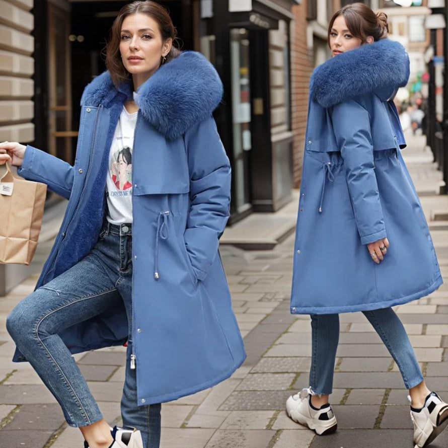 Dames Winter Parka - Waterdichte met Warme Voering en Capuchon