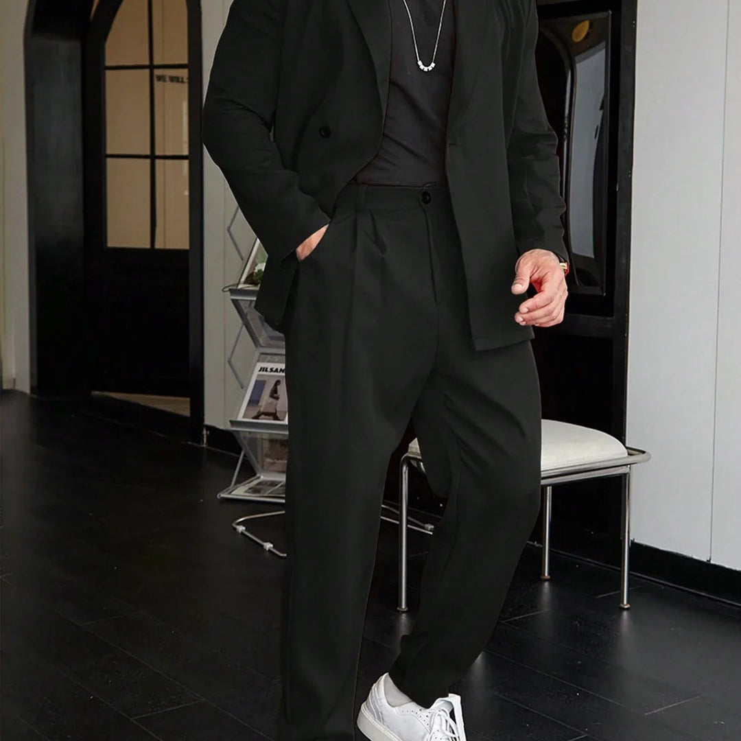 Heren Tweedelig Kostuum - Blazer en Broek