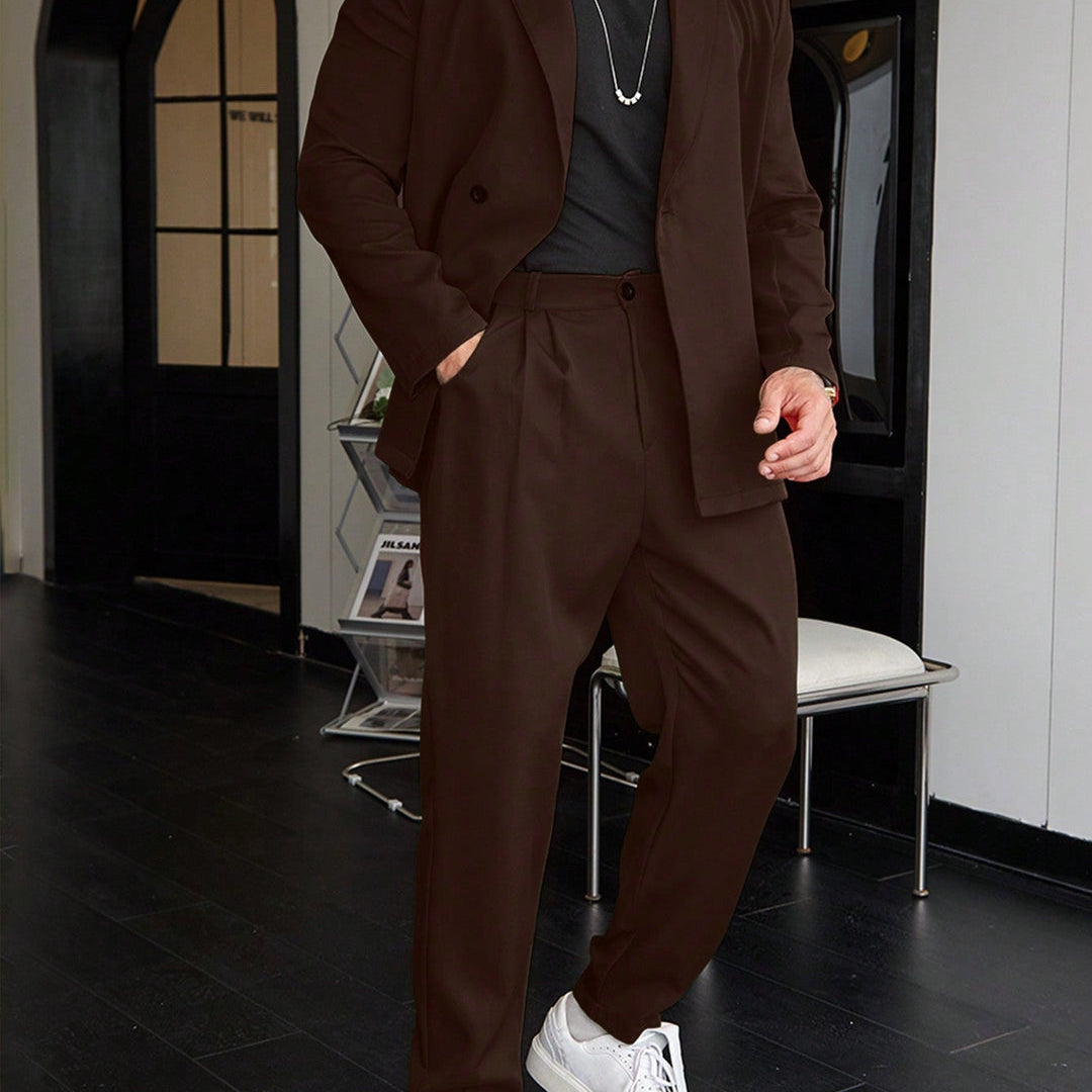 Heren Tweedelig Kostuum - Blazer en Broek