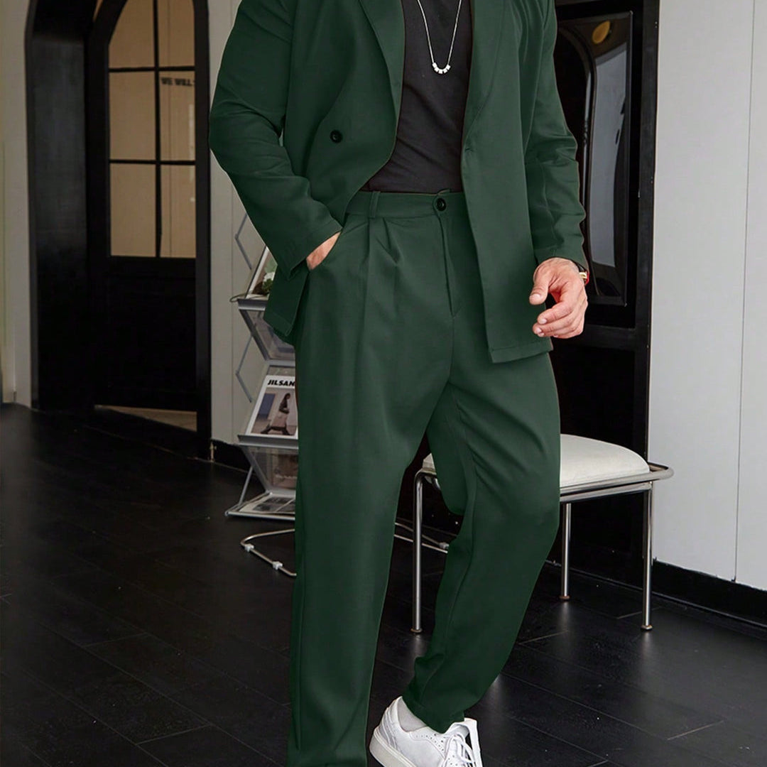 Heren Tweedelig Kostuum - Blazer en Broek