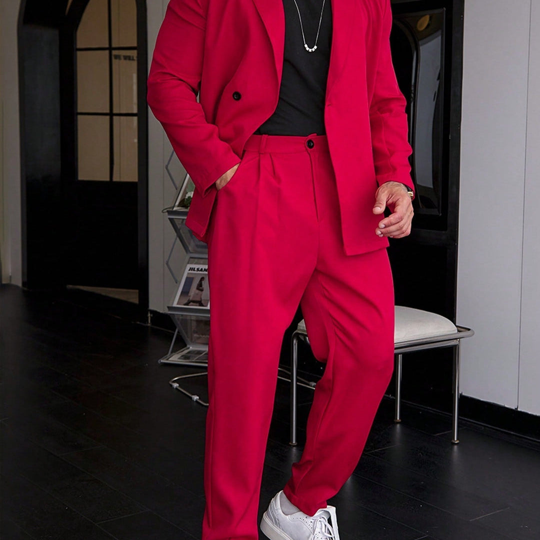 Heren Tweedelig Kostuum - Blazer en Broek
