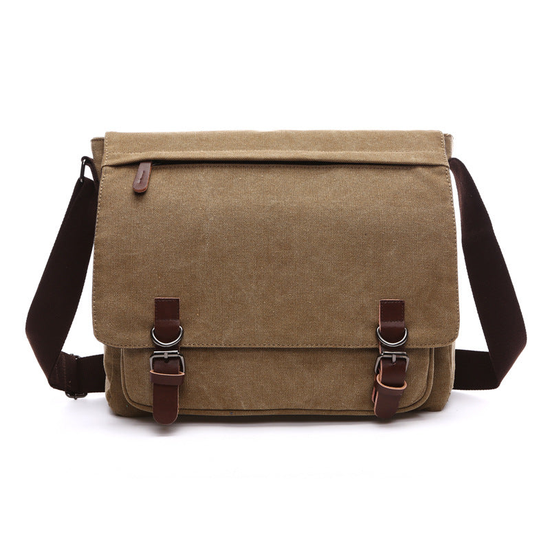 Heren Crossbody Tas - Verstelbaar met Klep