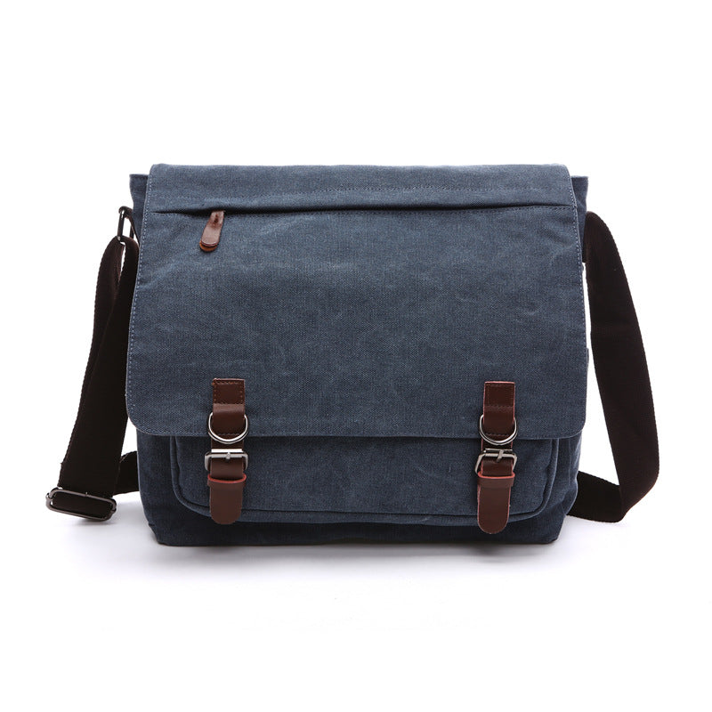 Heren Crossbody Tas - Verstelbaar met Klep