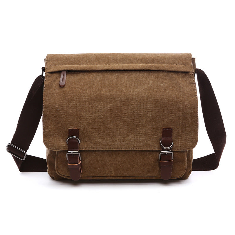 Heren Crossbody Tas - Verstelbaar met Klep