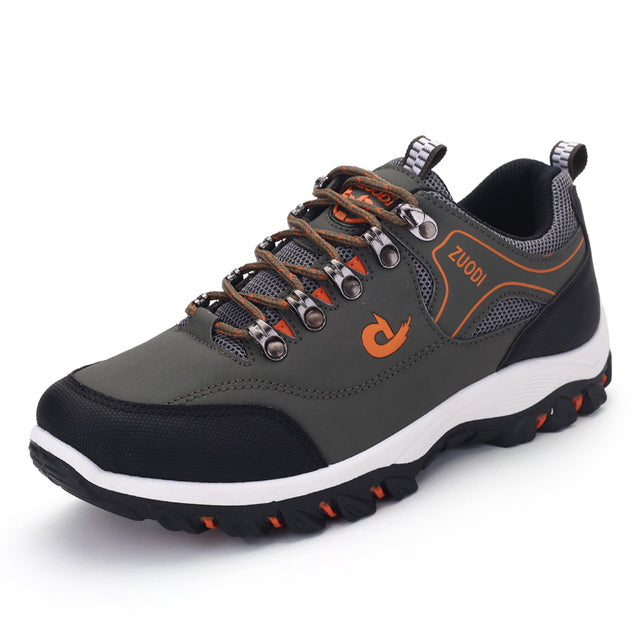 Heren Hiking Schoenen - Lage model met Trekkoord Sluiting