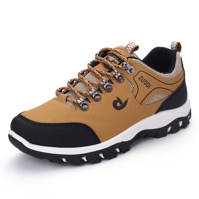 Heren Hiking Schoenen - Lage model met Trekkoord Sluiting