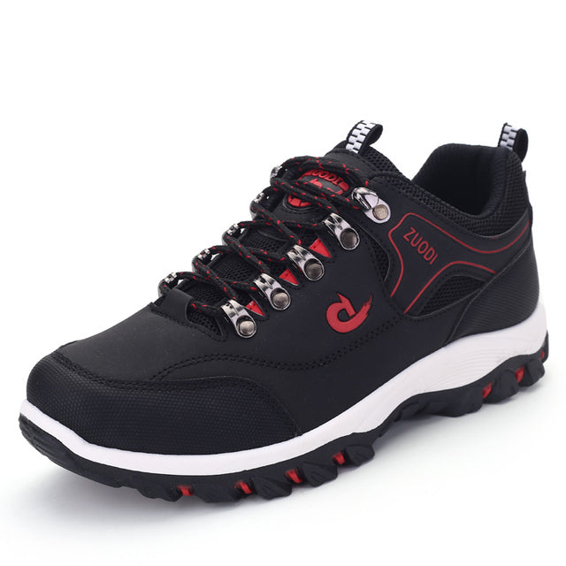 Heren Hiking Schoenen - Lage model met Trekkoord Sluiting