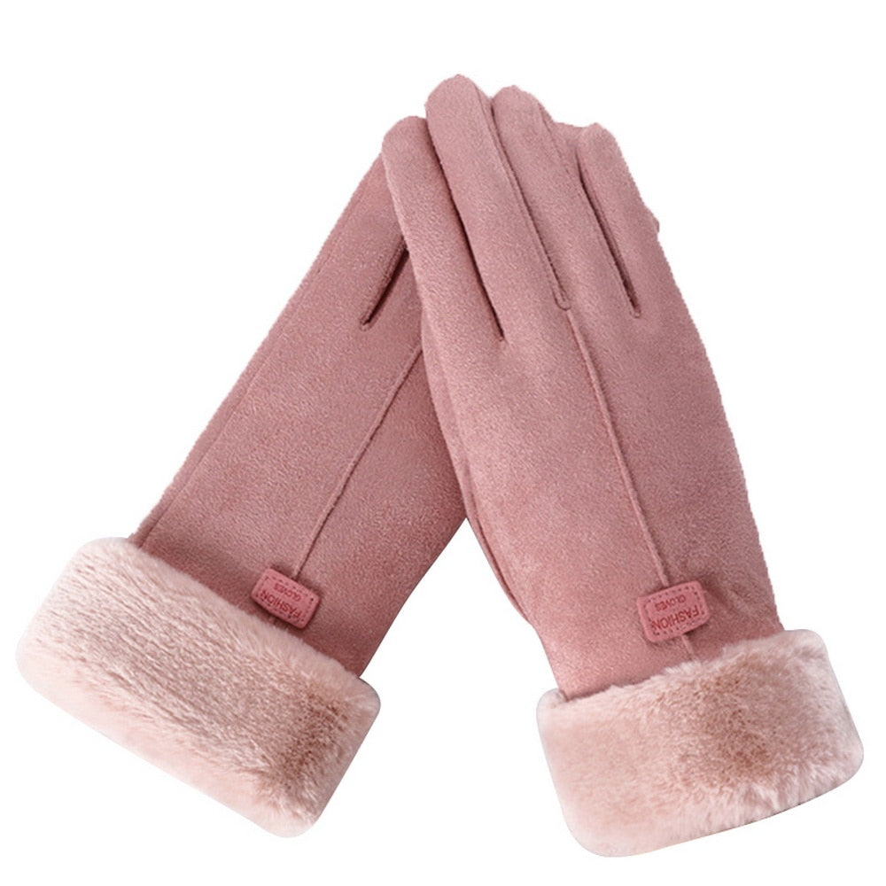 Dames Handschoenen - Warme met Manchet en Voering