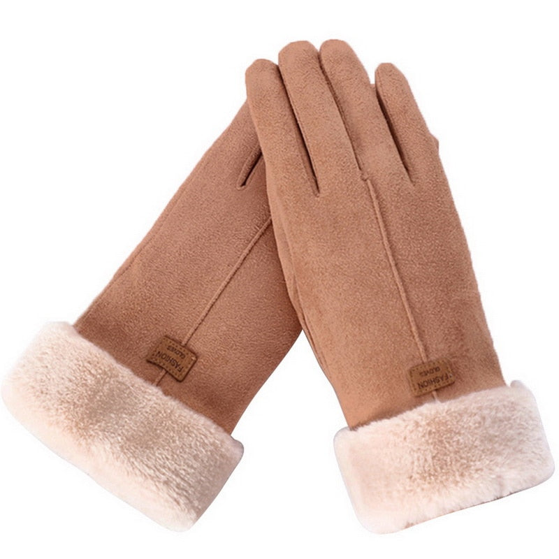Dames Handschoenen - Warme met Manchet en Voering