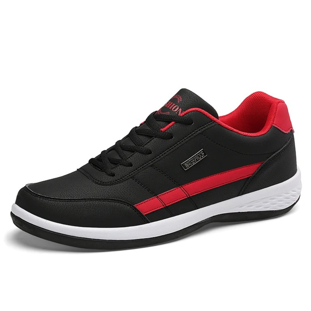 Heren Sneakers - Vetersluiting Met Contrasterende Kleuraccenten